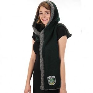 Harry Potter Slytherin Knit Hood